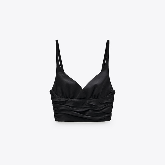 Zara, Sold out, NWT, DRAPED TOP TRF - Picture 6 of 6